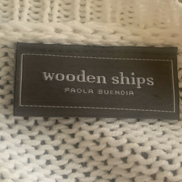 Wooden Ships multi colored sweater M/L. - Picture 6 of 6